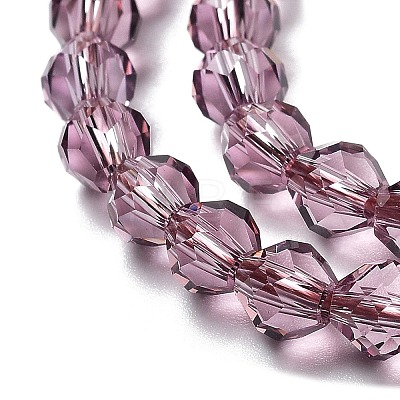Transparent Glass Beads Strands GLAA-A014-03K-1