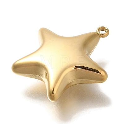 PVD Vacuum Plating 304 Stainless Steel Pendants STAS-S148-18G-1