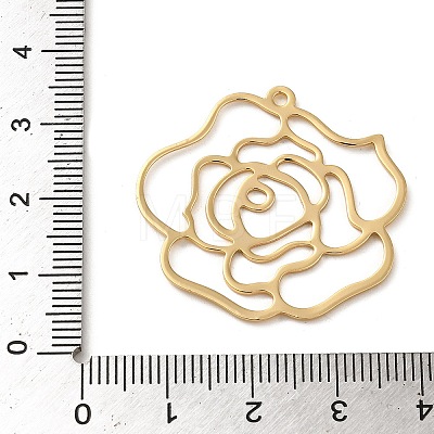 Brass Pendant KK-O100-13G-03-1