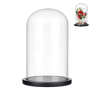 Glass Dome Cover AJEW-WH0001-95A-1