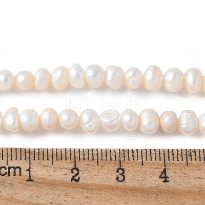 Natural Cultured Freshwater Pearl Beads Strands PEAR-I007-07Q-05C-1