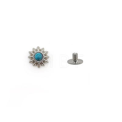 Zinc Alloy Decorative Rivets PW-WG1362F-06-1