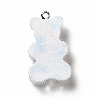 Translucent Resin Pendants CRES-K010-01D-1