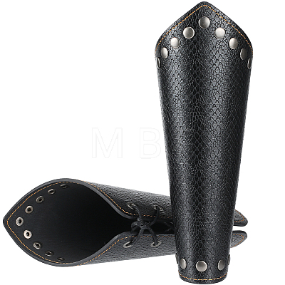 Adjustable Imitation Leather Cord Bracelet AJEW-WH0342-91A-1