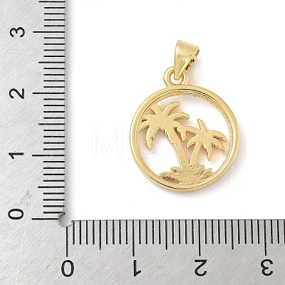 Brass Pendants KK-I370-01G-1