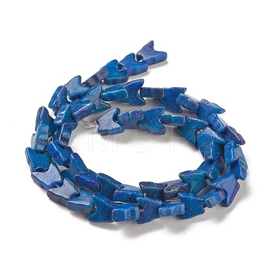 Natural Howlite Beads Strands TURQ-K006-01A-1