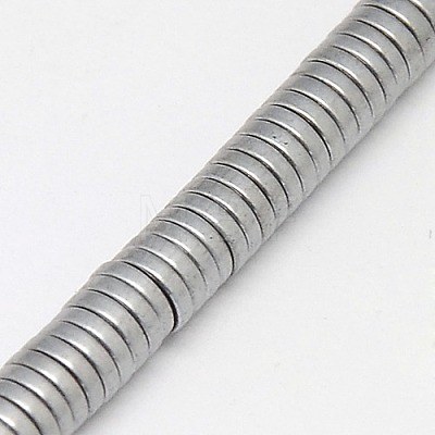 Electroplate Non-magnetic Synthetic Hematite Beads Strands G-J164B-2mm-04-1