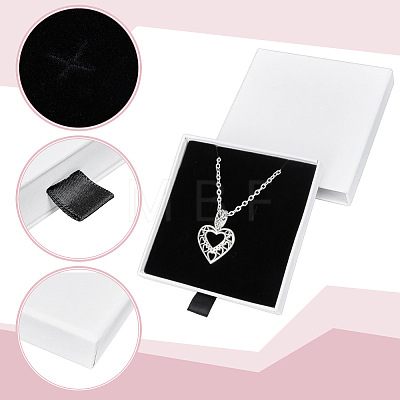 6Pcs Cardboard Jewelry Set Packing Drawer Boxes CON-ME0001-02-1