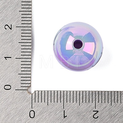 Halloween UV Plating Acrylic Beads OACR-M013-08A-02-1