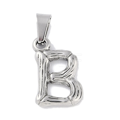 Non-Tarnish 304 Stainless Steel Pendants STAS-F235-01P-B-1