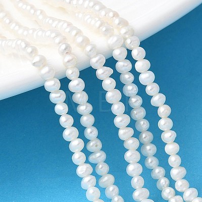 Natural Cultured Freshwater Pearl Beads Strands PEAR-I007-07G-01A-1