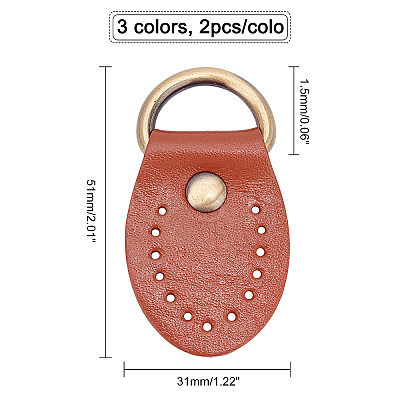 CHGCRAFT Genuine Leather Bag Accessories FIND-CA0001-60-1