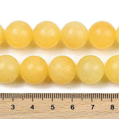 Natural Yellow Calcite Beads Strands GG-CBAA3AB-02-14mm-1
