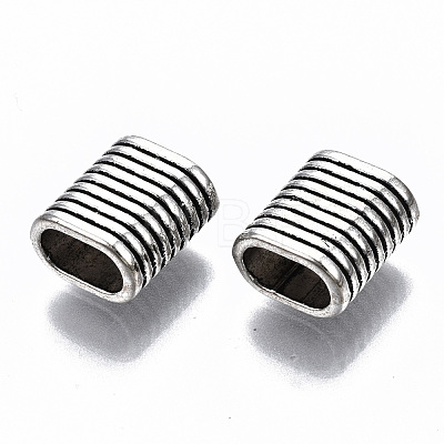 Tibetan Style Alloy Beads TIBE-S314-143AS-RS-1