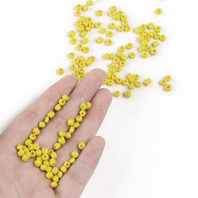 (Repacking Service Available) Glass Seed Beads SEED-C019-4mm-42-1