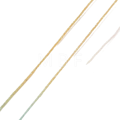 30M Gradient Color Round PET Waxed Thread OCOR-F018-02G-1