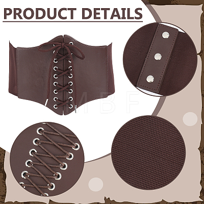 2Bags Adjustable PU Leather Cord Bracelets AJEW-ME0002-92-1
