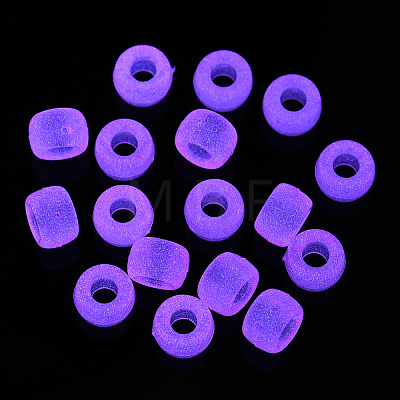 Transparent & Luminous Plastic Beads KY-T025-01-H05-1