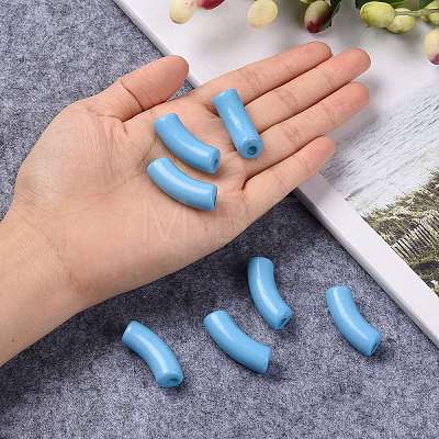 Opaque Acrylic Beads LS-SACR-S677-075-1
