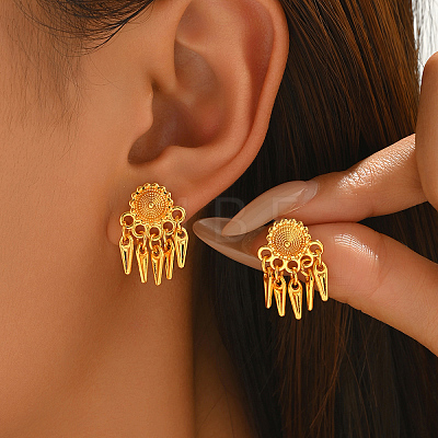 Bohemian Alloy Chandelier Earrings GH1937-1
