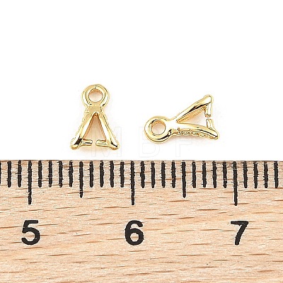 SHEGRACE Brass Ice Pick Pinch Bails XGRQ1R668-346G-1