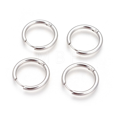 304 Stainless Steel Hoop Earrings X-EJEW-P177-P-06-1