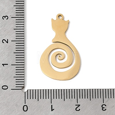 304 Stainless Steel Pendants STAS-H247-13G-1
