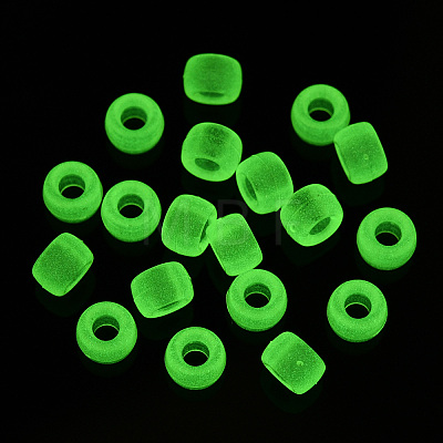 Transparent & Luminous Plastic Beads KY-T025-01-H08-1