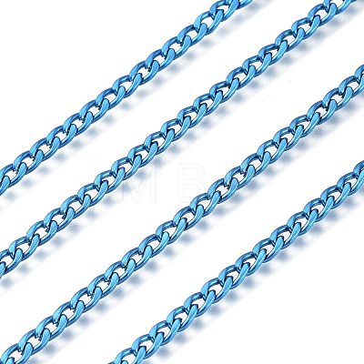 Electrophoresis 304 Stainless Steel Curb Chains CHS-I003-Q02-1