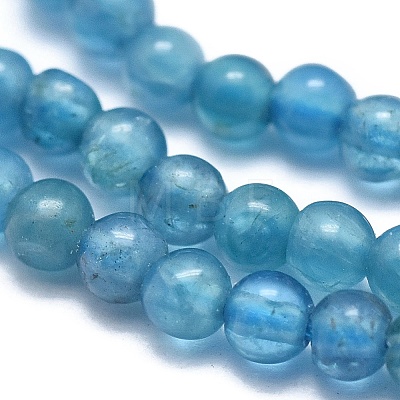 Natural Apatite Beads Strands X-G-A177-04-12-1