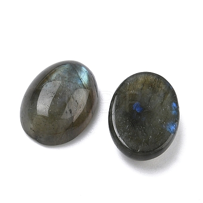 Natural Labradorite Cabochons G-F815-01B-1