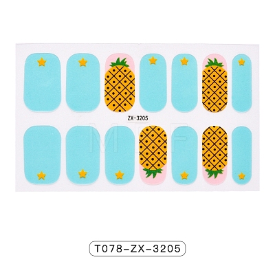 Full Cover Nail Stickers MRMJ-T078-ZX-3205-1