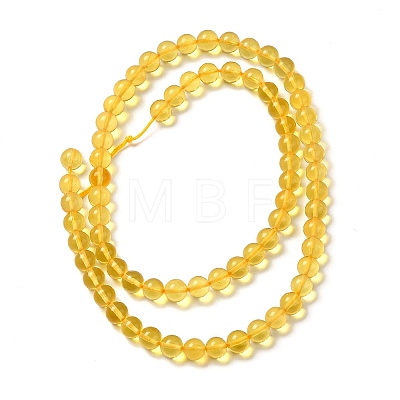 Natural Amber Beads Strands G-Q1006-01A-1