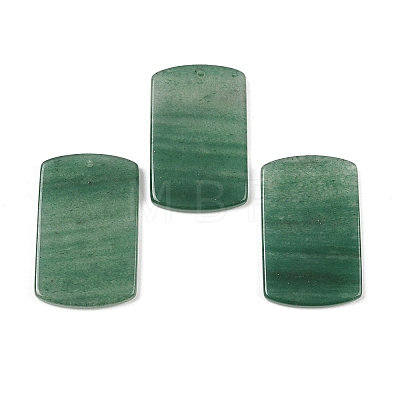 Natural Green Aventurine Pendants G-K354-14F-1