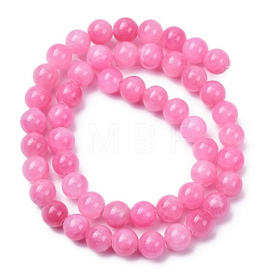 Natural Mashan Jade Beads Strands DJAD-8D-30-1