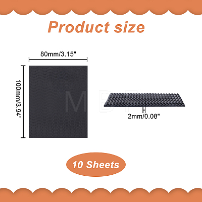Rubber Self-adhesive Anti-Slip Shoe Bottom Pads FIND-WH0128-36A-1
