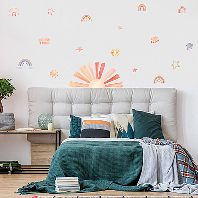PVC Wall Stickers DIY-WH0228-1061-1