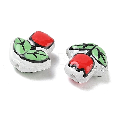 Transparent Glass Enamel Beads LAMP-C023-01F-1