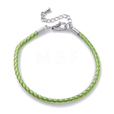 Polyester Cord Braided Bracelet Makings MAK-Z003-01P-31-1