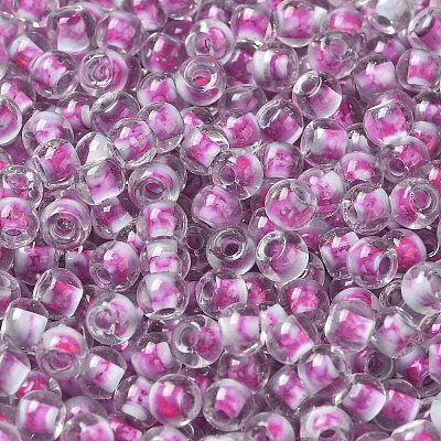 Transparent Glass Round Seed Beads SEED-B001-05A-29-1