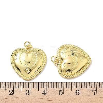 Brass Pendants KK-P325-20G-1