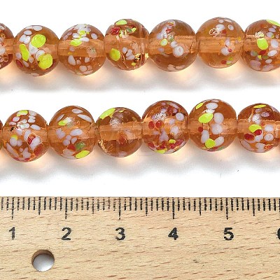 Handmade Lampwork Beads Strands LAMP-H071-01C-05-1