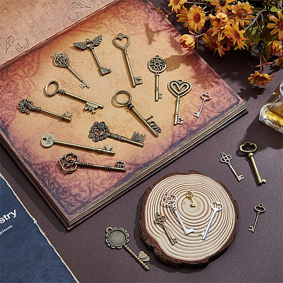 Tibetan Style Alloy Big Pendants FIND-PH0038-36-1
