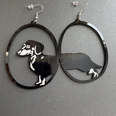 Acrylic Dangle Earrings FS-WG2019C-05-1