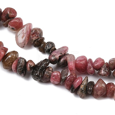 Natural Rhodonite Beads Strands G-F328-23-1