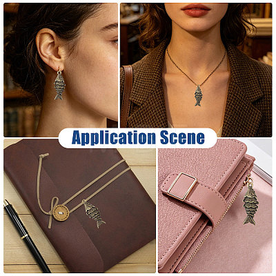 10Pcs Tibetan Styles Alloy Pendants FIND-BC0019-82B-1