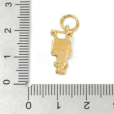 304 Stainless Steel Pendants STAS-A145-03E-G-1