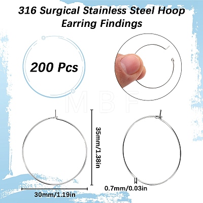 SUNNYCLUE 316 Surgical Stainless Steel Wine Glass Charms Rings STAS-SC0007-26P-1