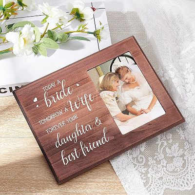 MDF Photo Frames DIY-WH0231-005-1