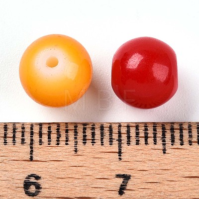 Baking Paint Glass Beads X1-DGLA-Q020-8mm-M01-1